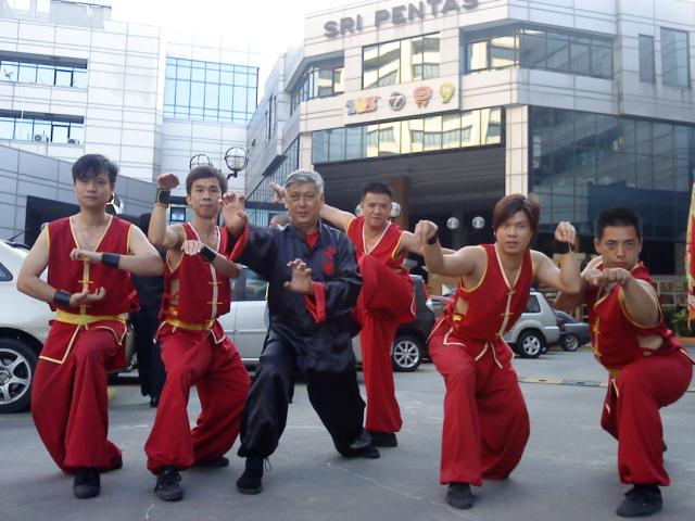 Martial Art Performance Photo 2 at Television Station
